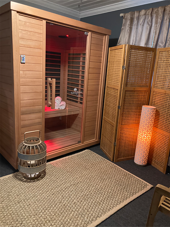 Infrared Sauna at Handcrafted Healing